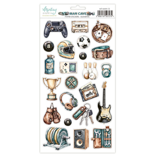 Stickervel elementen